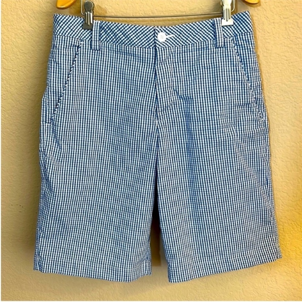 Puma Sport Lifestyle Blue Checked Shorts